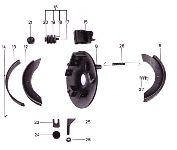 Peitz R234-76 Explosionszeichnung Peitz R234-76 Explosionszeichnung